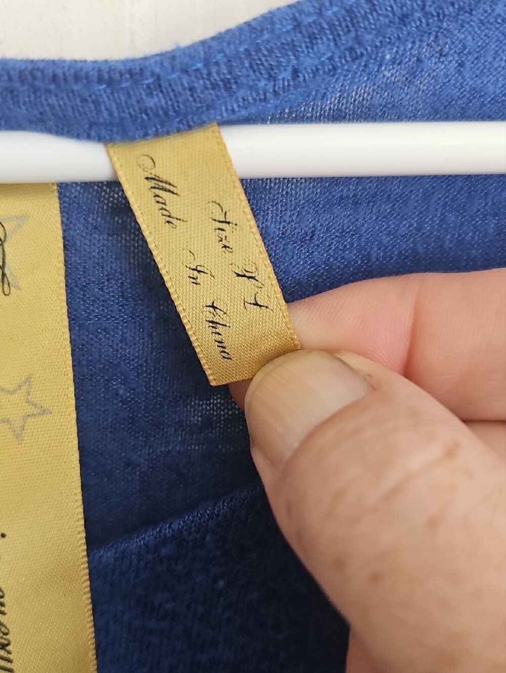 Relaxed Scoop Neck Sweater - Blue - Picture 2 of 6